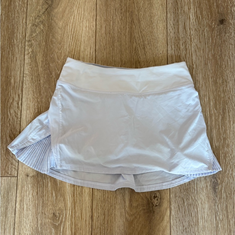 Lululemon Pleated Lilac Skirt